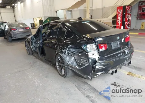 2015 BMW M3 z USA, uszkodzony, nr VIN WBS3C9C50FP803013